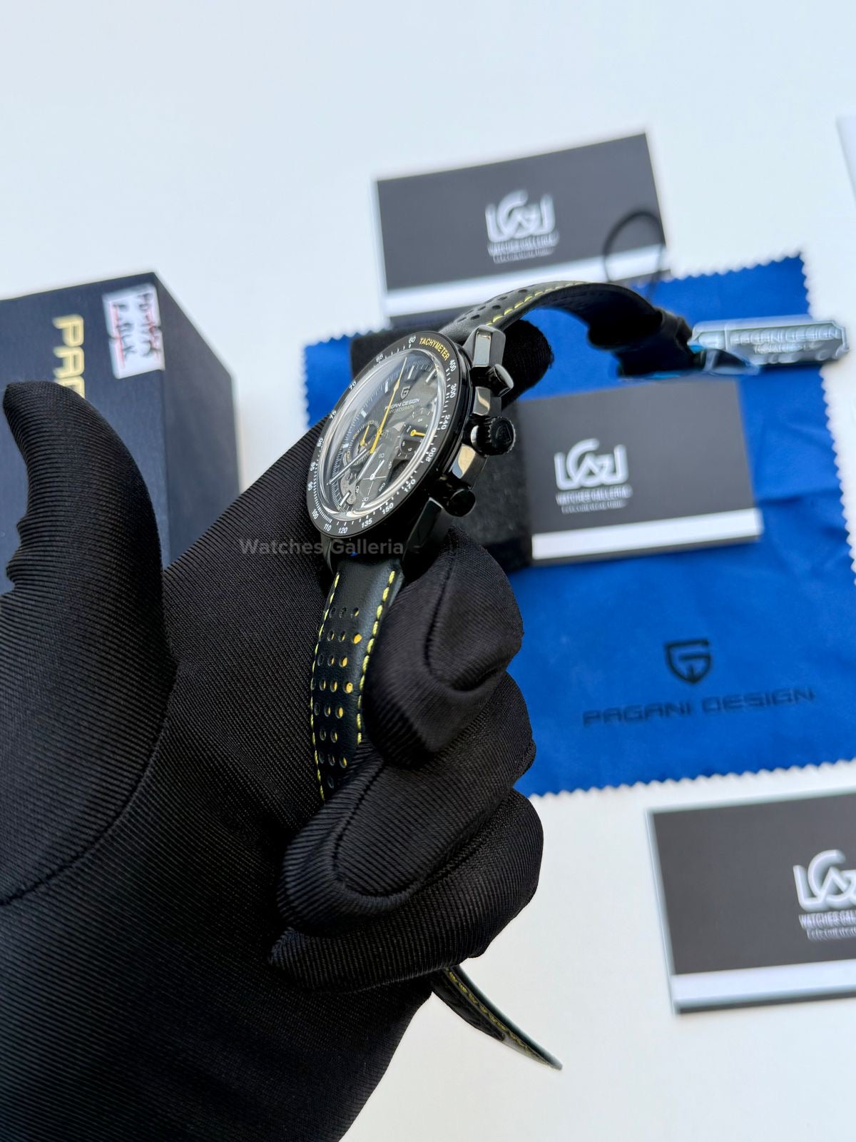 Pagani Design Speedmaster Dark Side of the Moon Apollo 8 Quartz PD1779 Watches Galleria