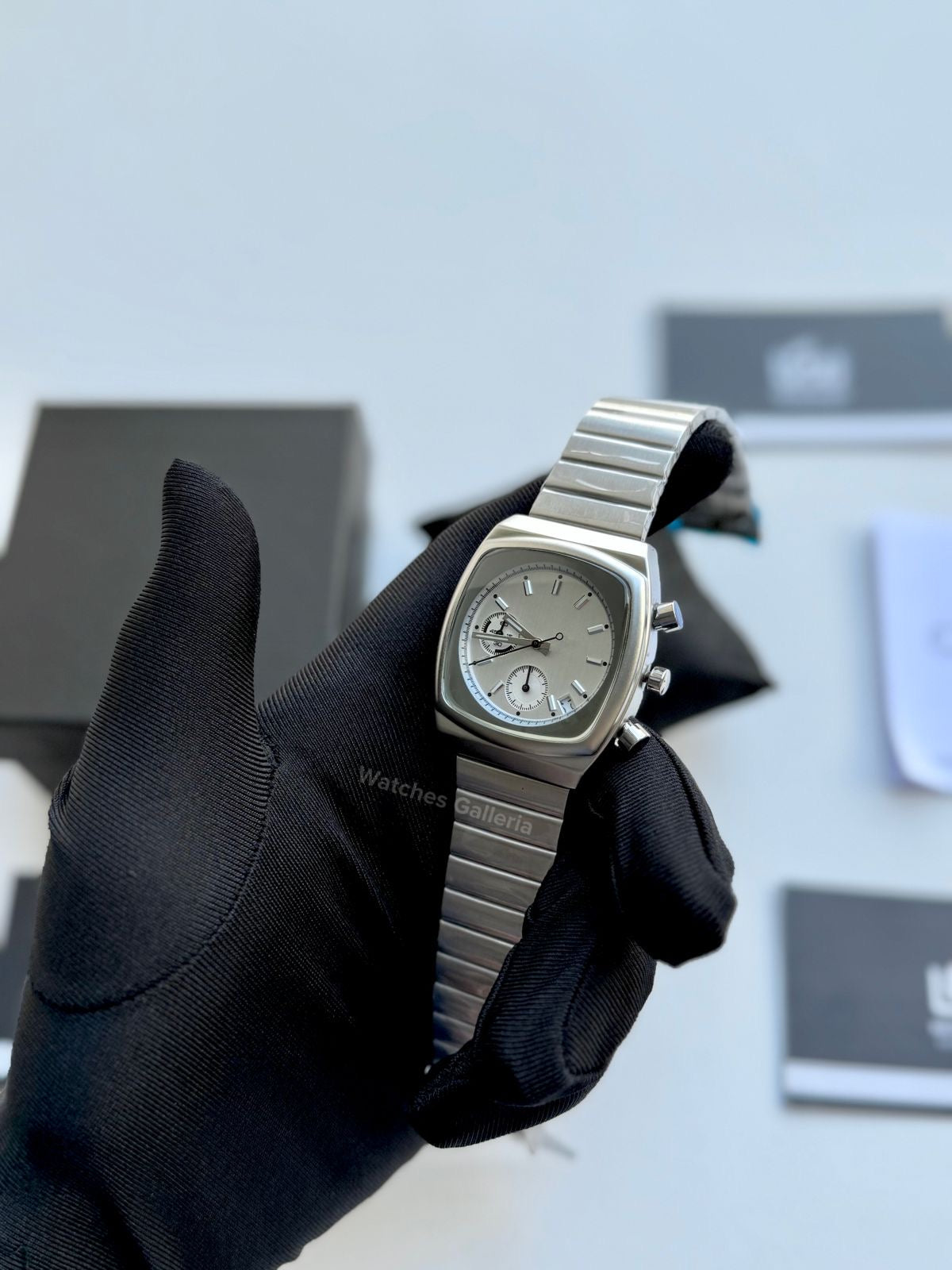 Ciloa Chronograph Steel (Silver) ciloa501 Watches Galleria