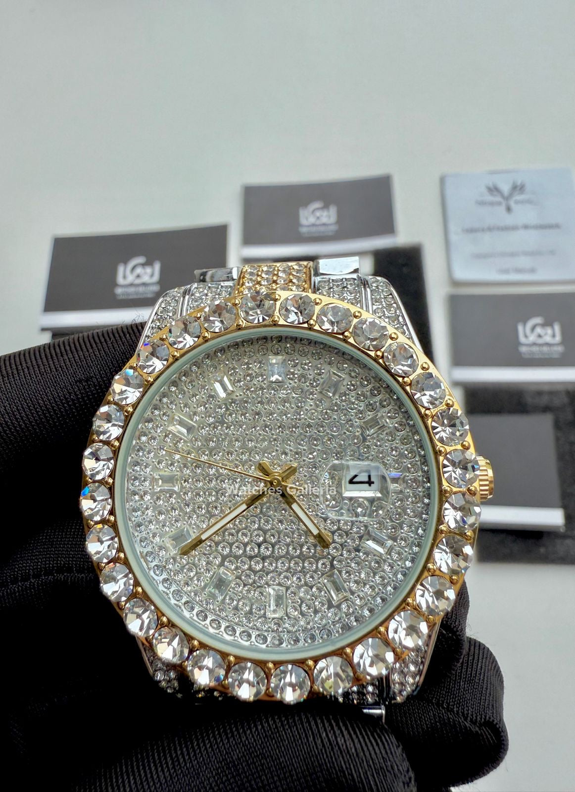 Miss Fox Iced Out Royal Oak (Two Tone) MFV332 Watches Galleria