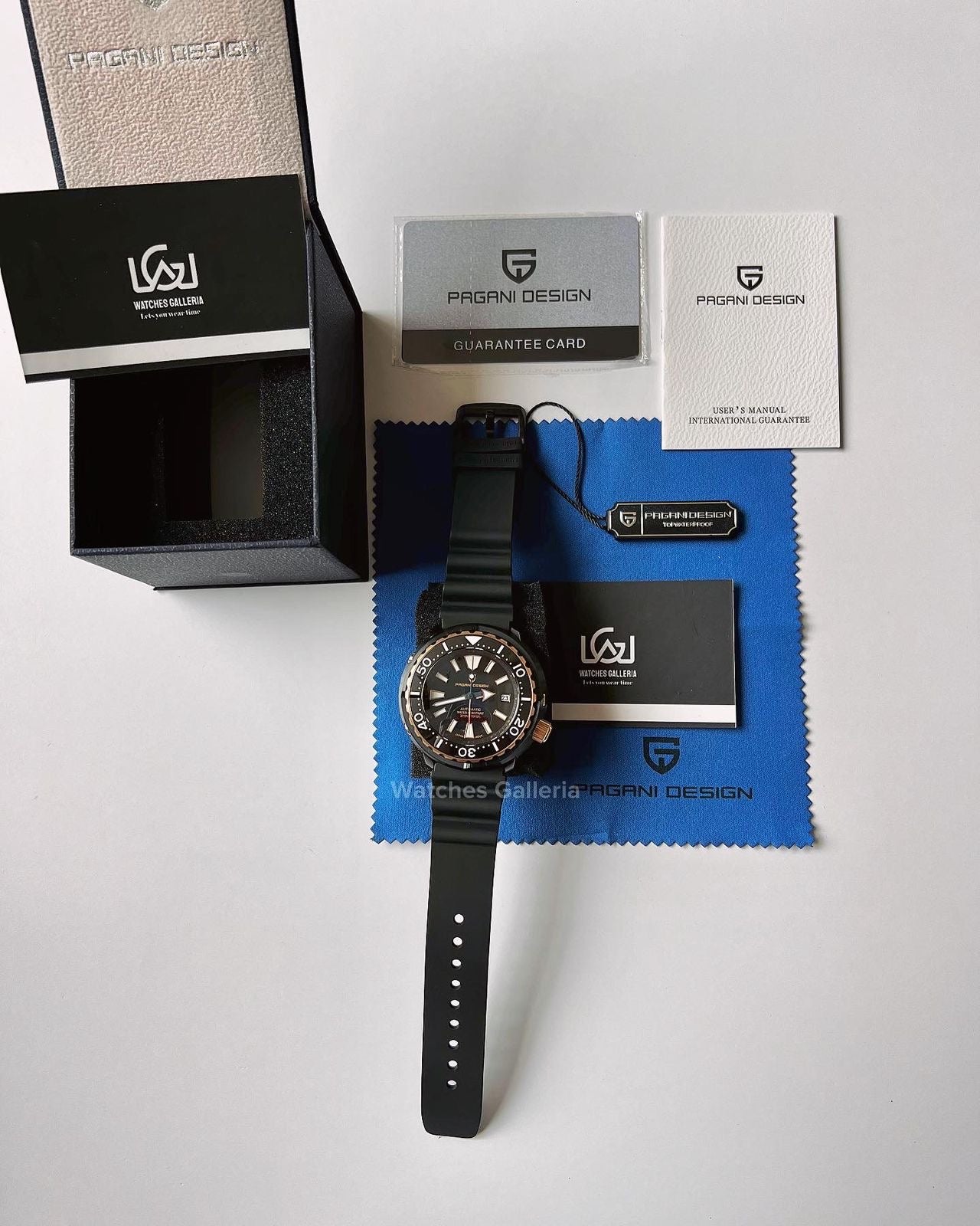 Pagani Design Tuna Automatic (Black Gold) PD1695