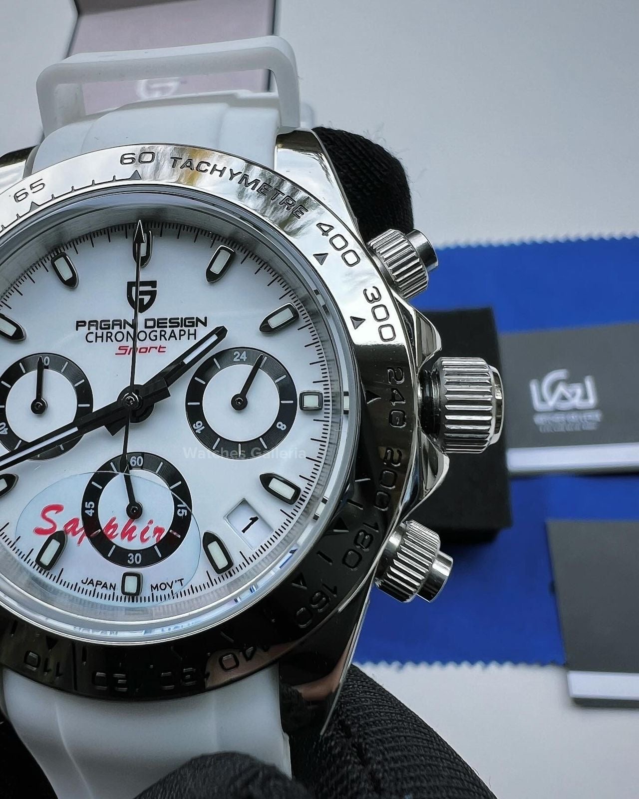 Pagani Design Daytona Quartz White PD1727