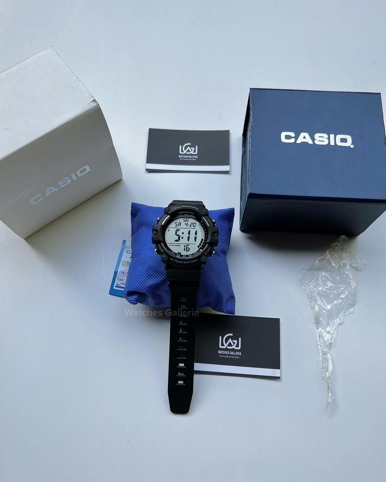 Casio Sports Digital Watch AE1500WH Watches Galleria