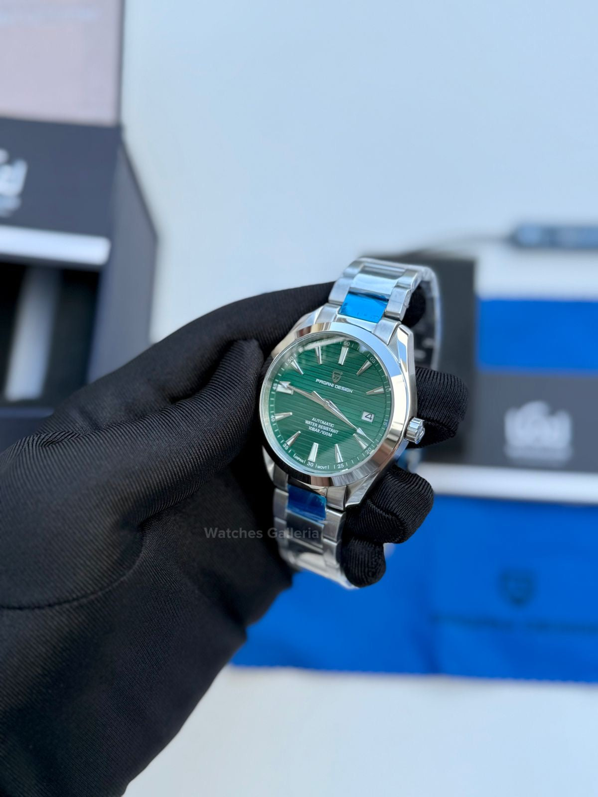 Pagani Design Aqua Terra (Green) PD1688 Watches Galleria