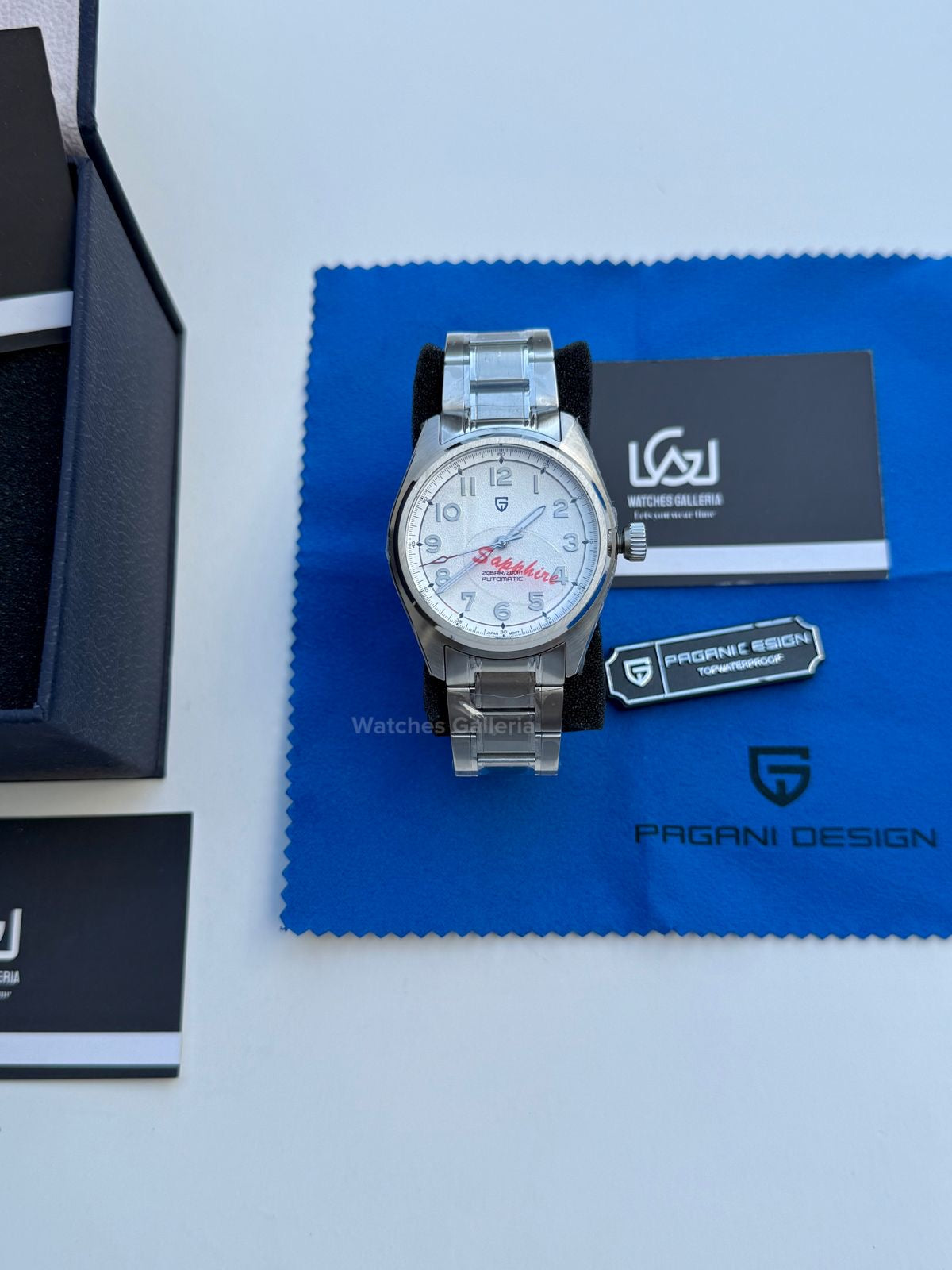 Pagani Design Spirit Pilot Automatic (White) PD1717 Watches Galleria