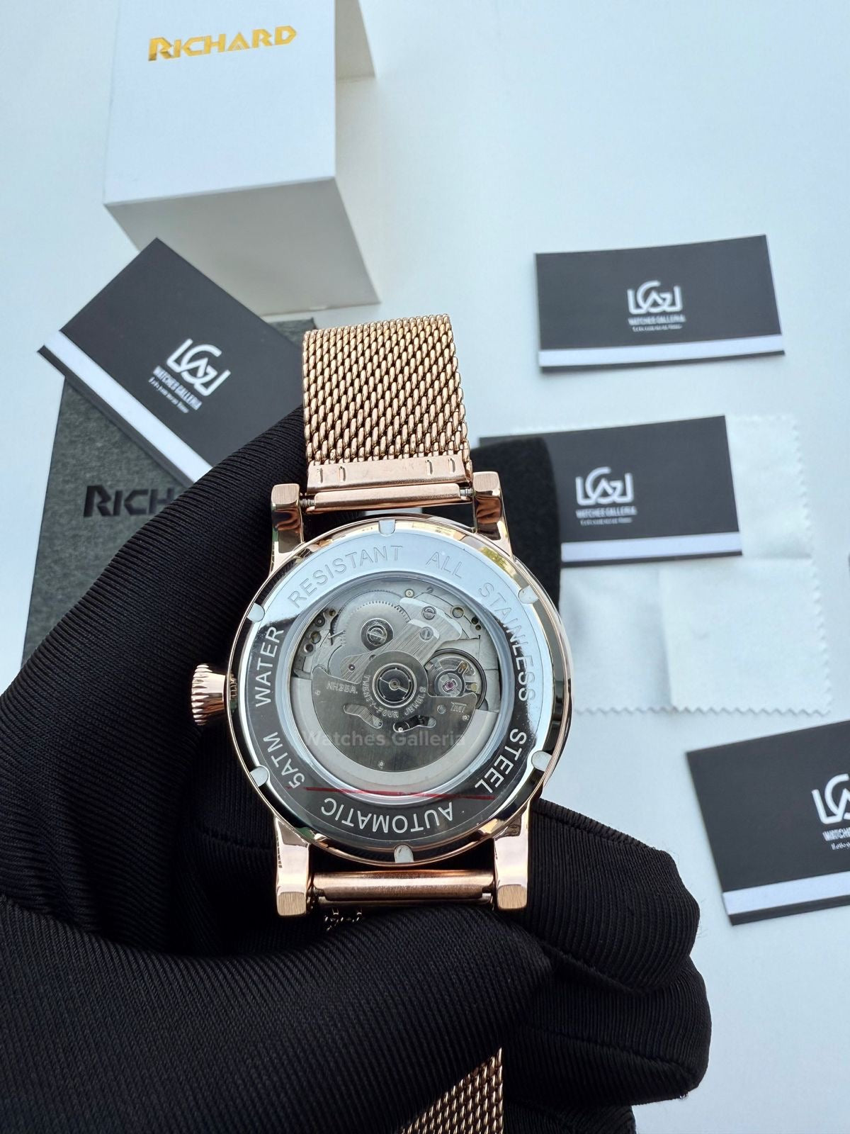 Richard Casino Automatic (Mesh Bracelet) RH002 Watches Galleria