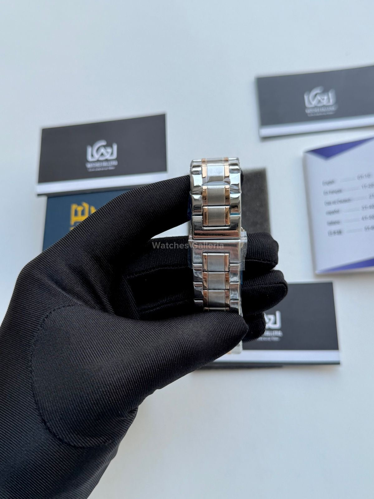 Lige Chronograph Quartz (Gold Black) Lige9982 Watches Galleria