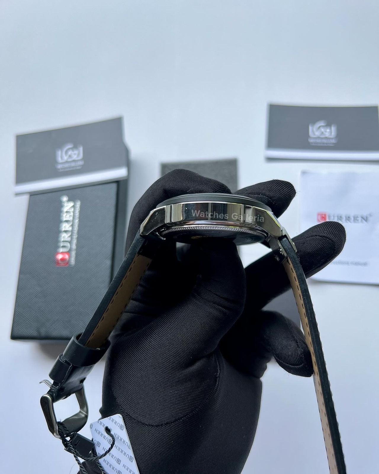 Curren Chronograph (Black) C8329 Watches Galleria