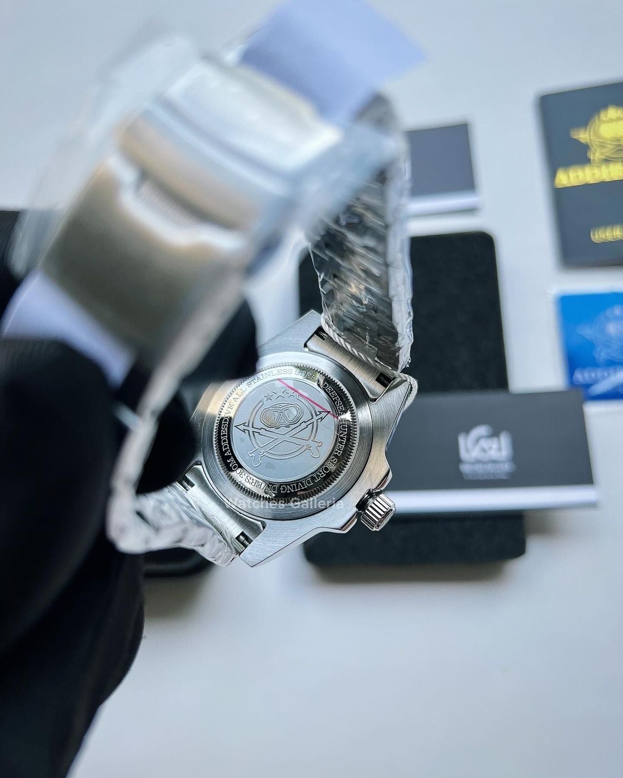 Addiesdive Submariner Date (White) MY-H3-DQZ Watches Galleria