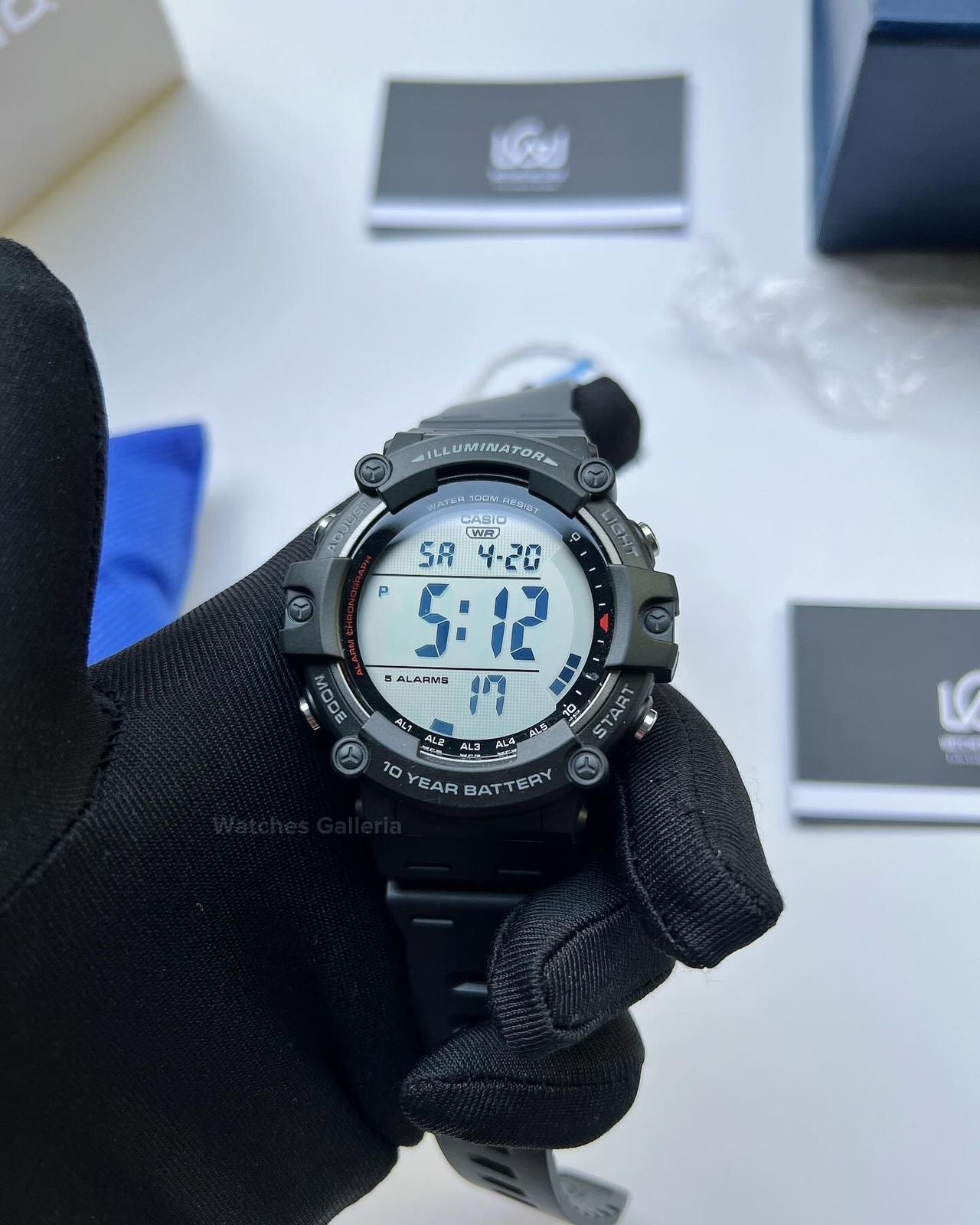 Casio Sports Digital Watch AE1500WH Watches Galleria