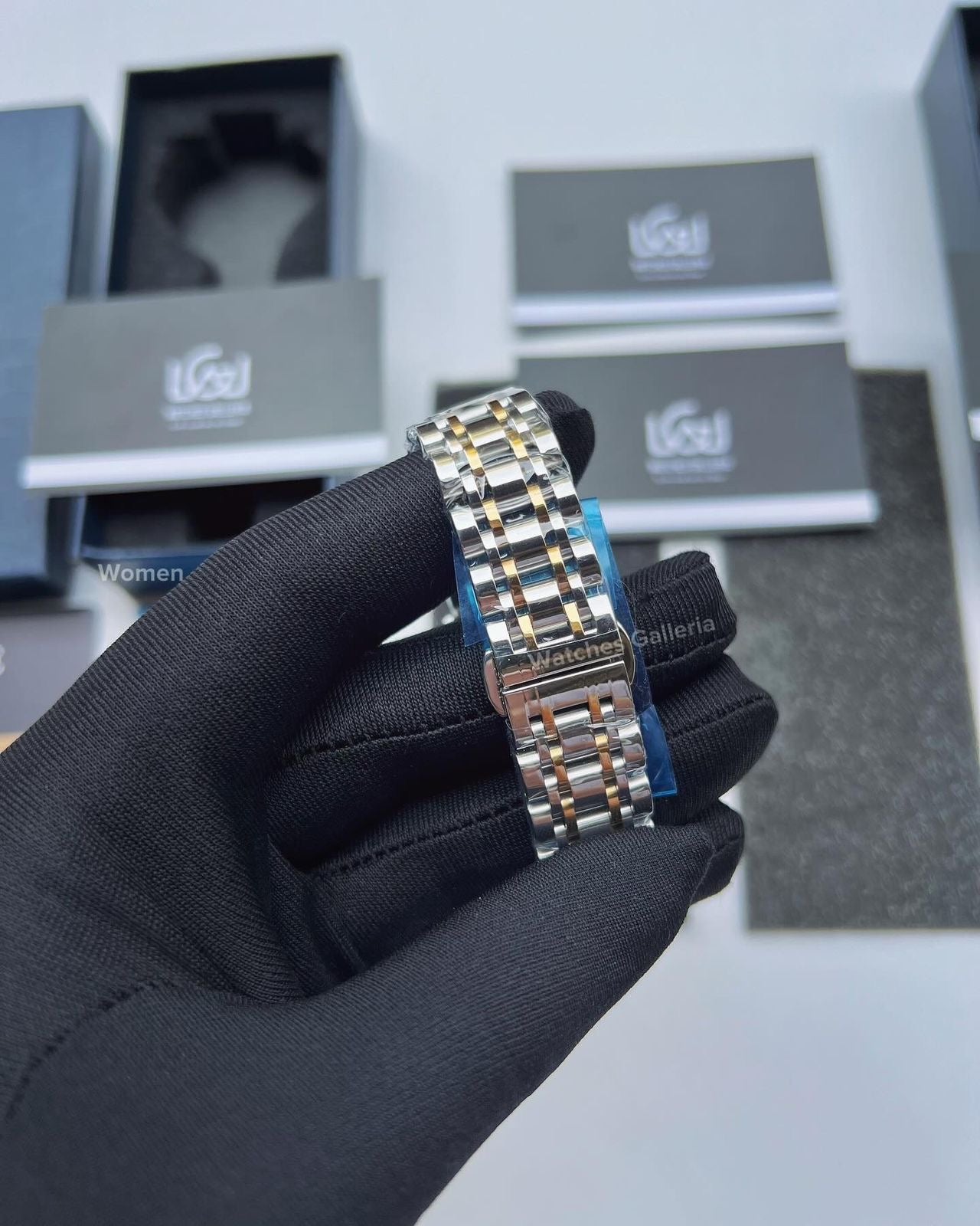 Lige Date Day Couple Watch (Gold) Lige9846 Lige10007L