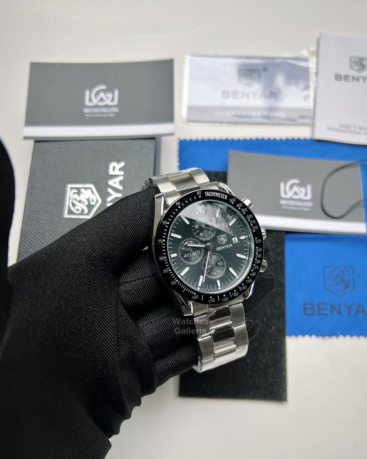 Benyar Speedmaster Quartz (Black) BY5140