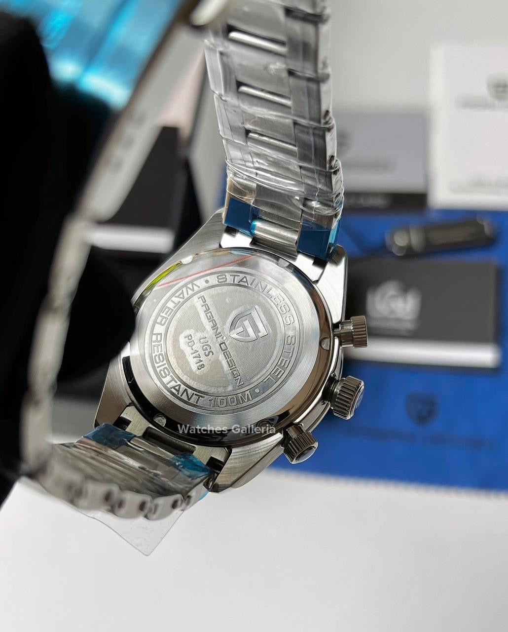 Pagani Design Black Bay Chronograph Quartz (White) PD1718