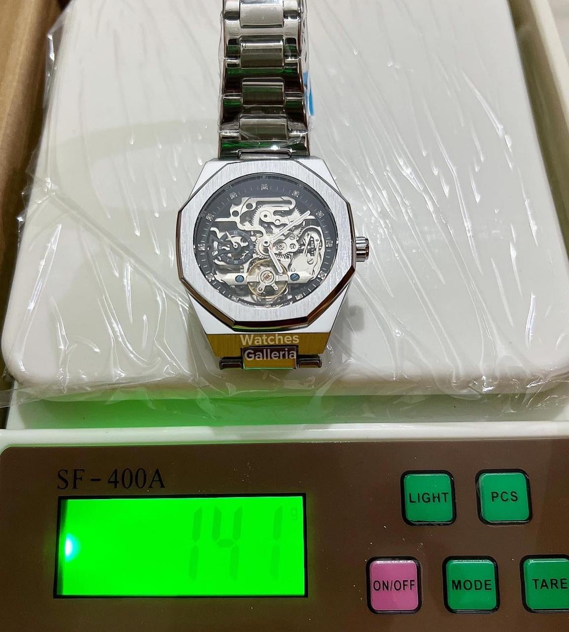 Forsining Royal Oak Skeleton Automatic (Silver) TM375G