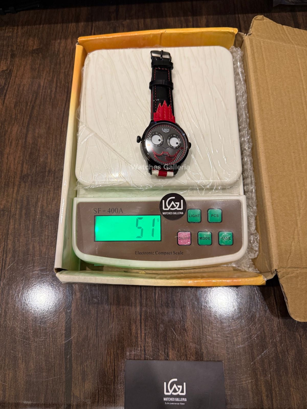 Lige Clown Watch Quartz (Red) LG89160 Watches Galleria