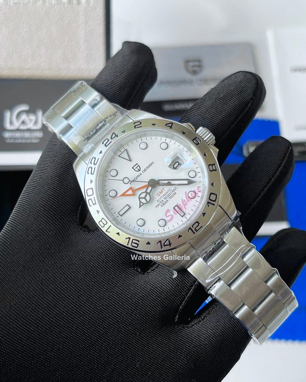 Pagani Design Explorer II Automatic (White) PD1682