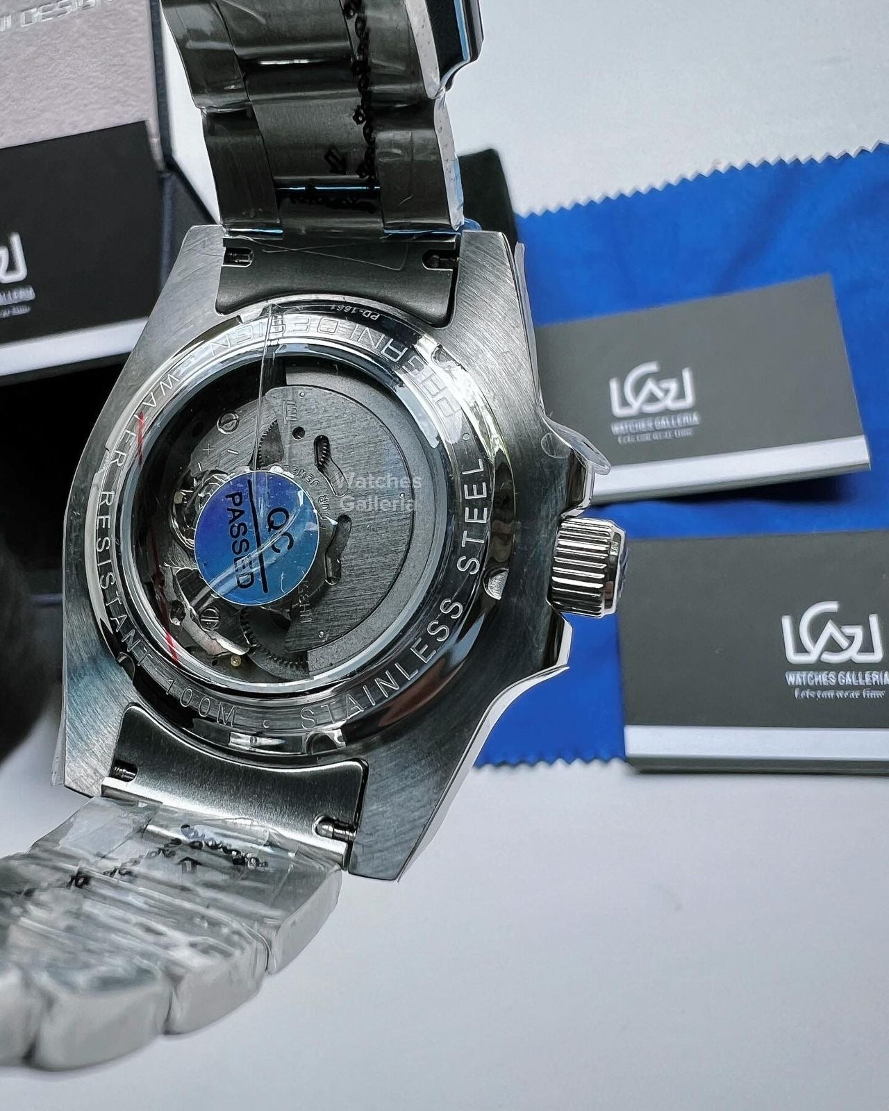 Pagani Design Submariner Oyster 40mm Automatic (Black) PD1661 Watches Galleria
