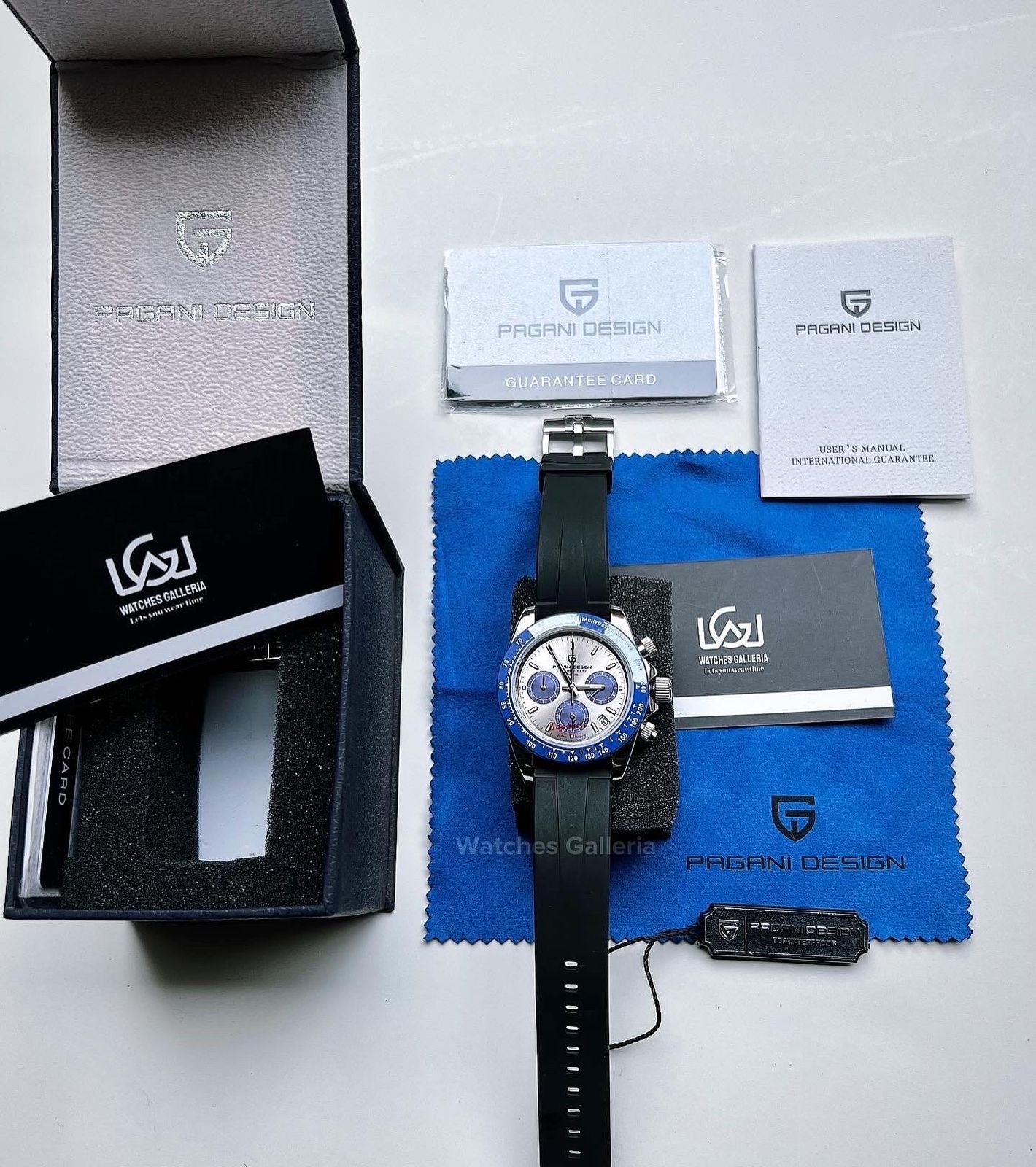 Pagani Design Daytona Quartz (Blue) PD1664