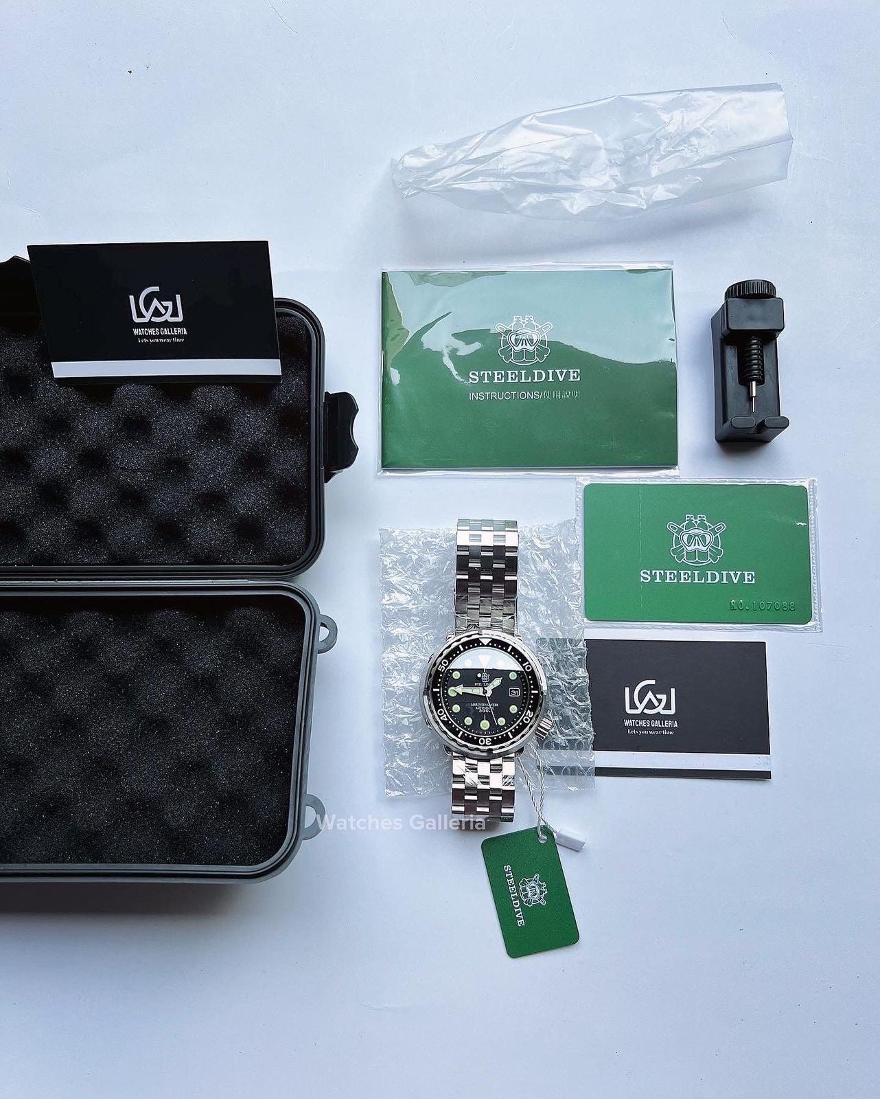 Steeldive Tuna MarineEngineer Automatic (Black) SD1975