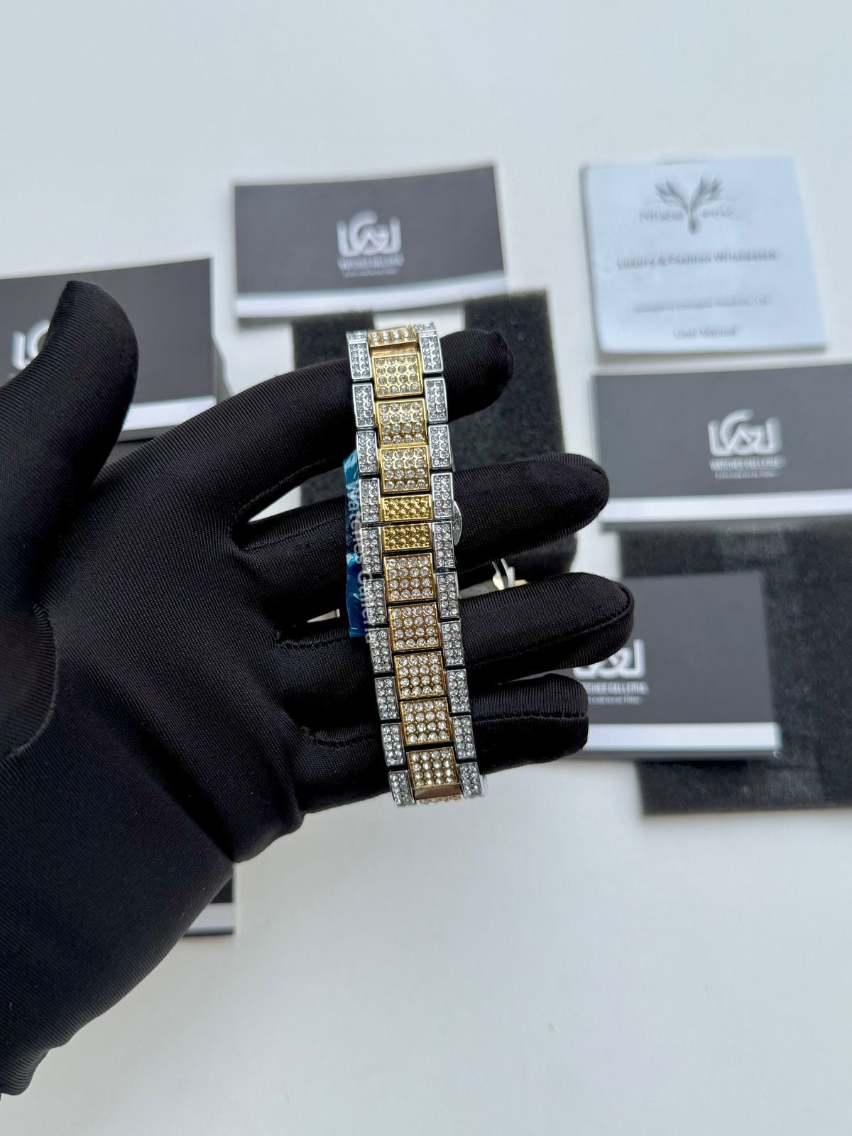 Miss Fox Iced Out Royal Oak (Two Tone) MFV332 Watches Galleria