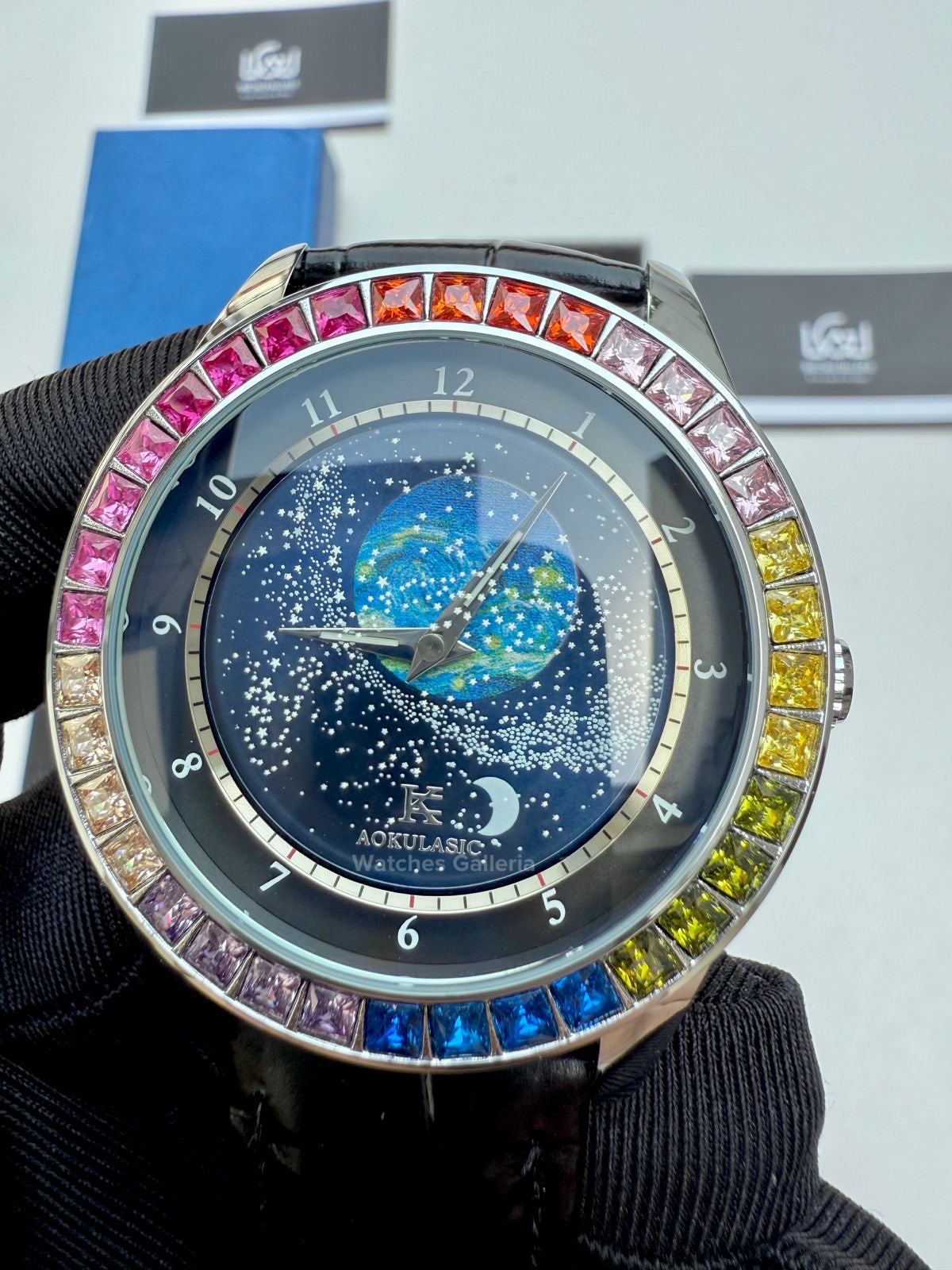 Aokulasic Rainbow Starry Sky Dial Automatic AOKU004 Watches Galleria