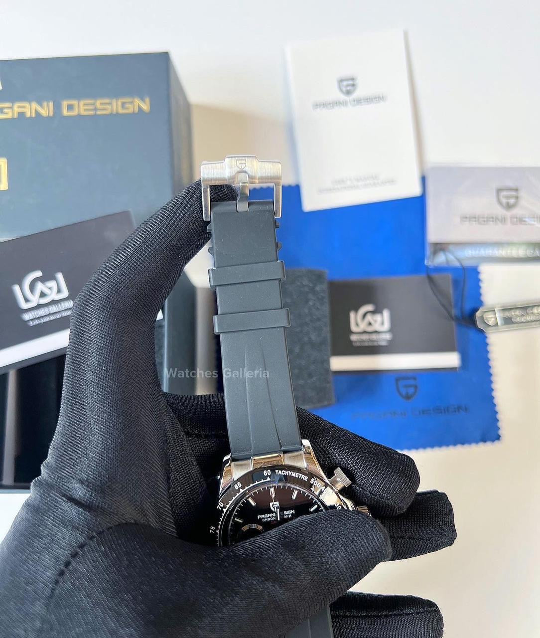 Pagani Design Daytona Quartz (Black) PD1664