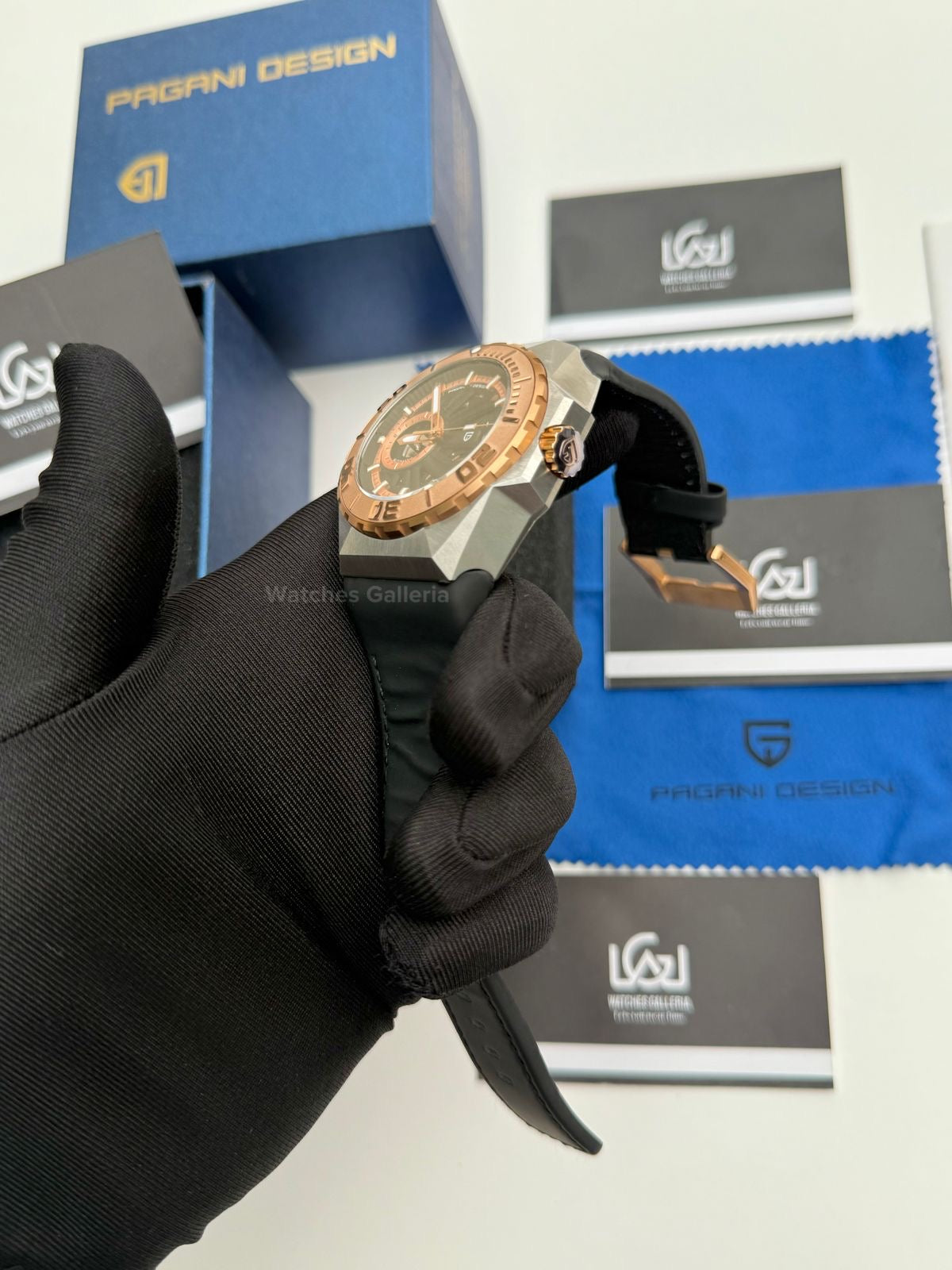 Pagani Design Werdelin Japan Automatic Movement (Gold) PDys007 Watches Galleria