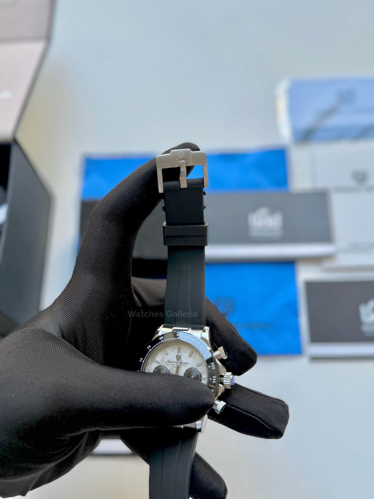 Pagani Design Daytona Quartz (White Meteorite) PD1664