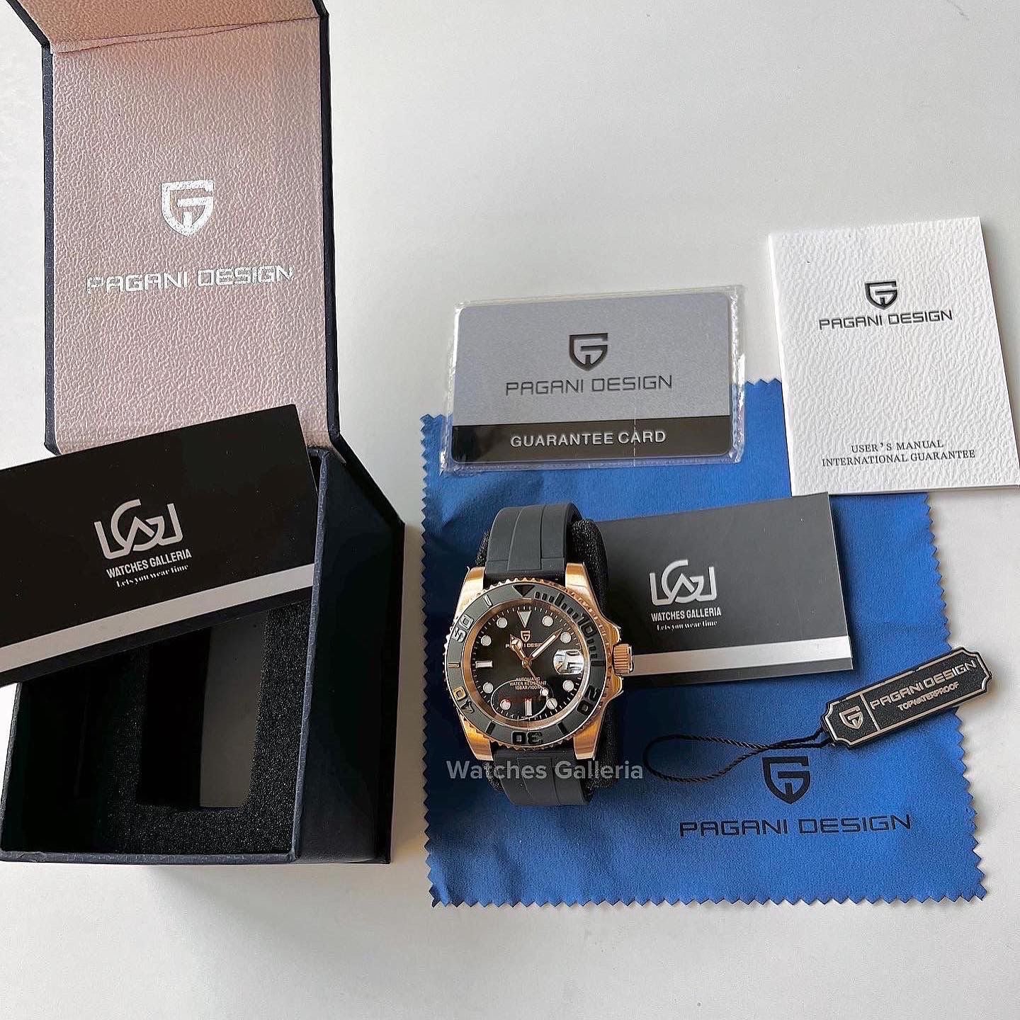 Pagani Design YachtMaster Automatic (Gold Black) PD1651