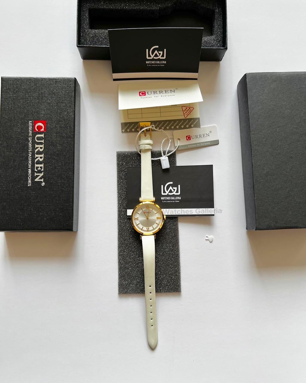 Curren Ladies Watch (White) C9079