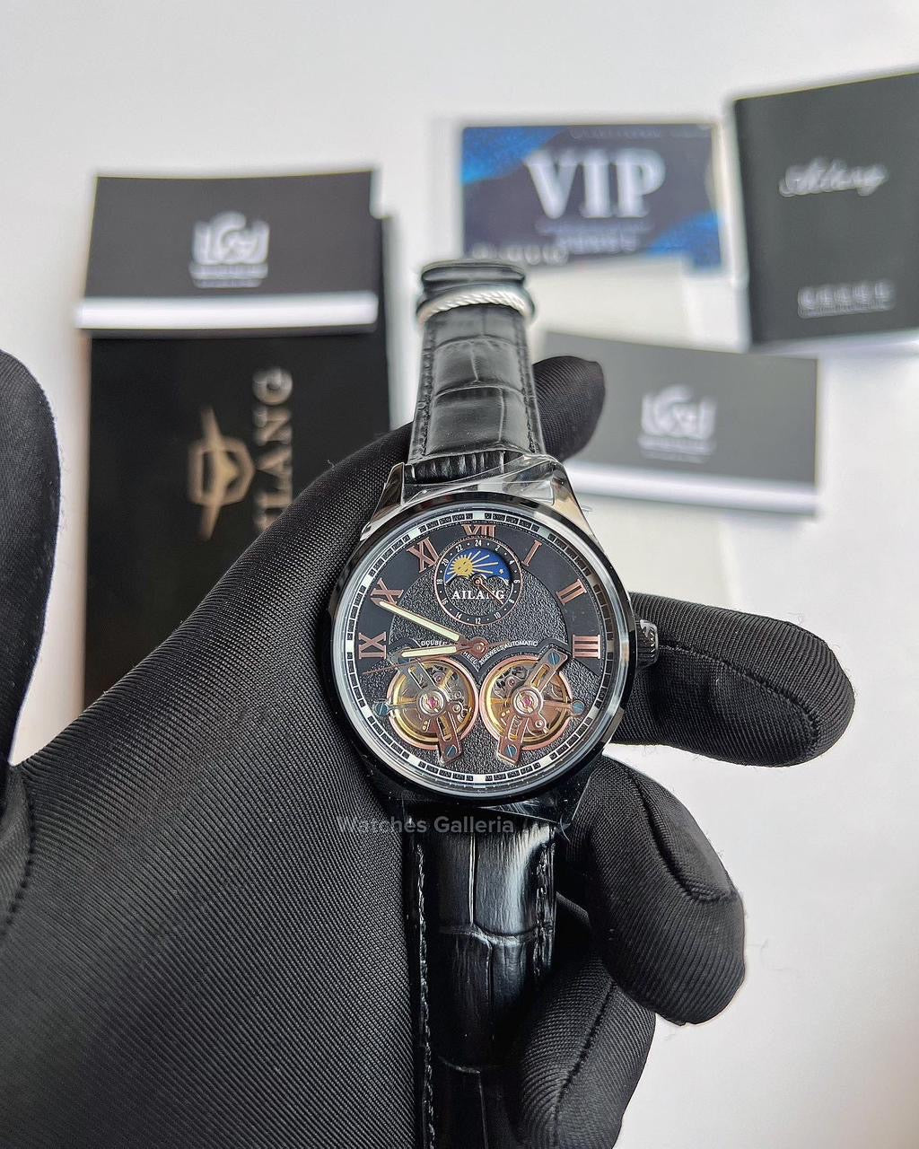 Ailang Double Flywheel Automatic (All Black) AL8822