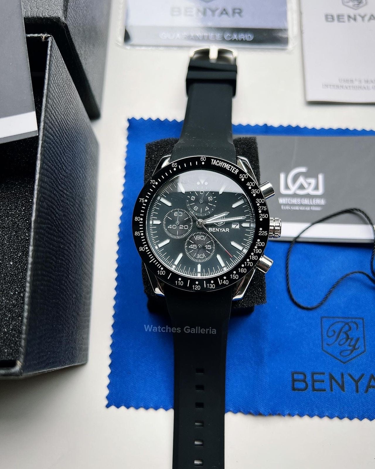 Benyar Speedmaster Quartz (Black) BY5140