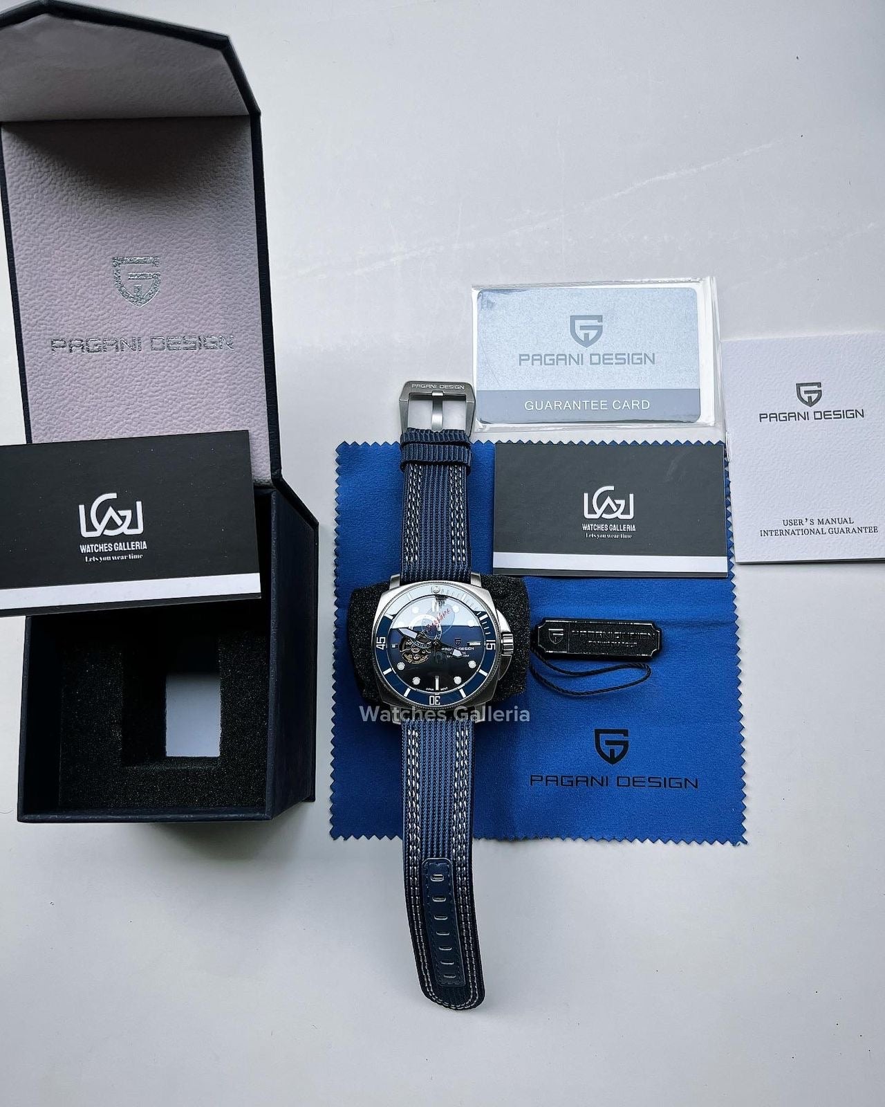 Pagani Design Submersible Blue Dial PD1736