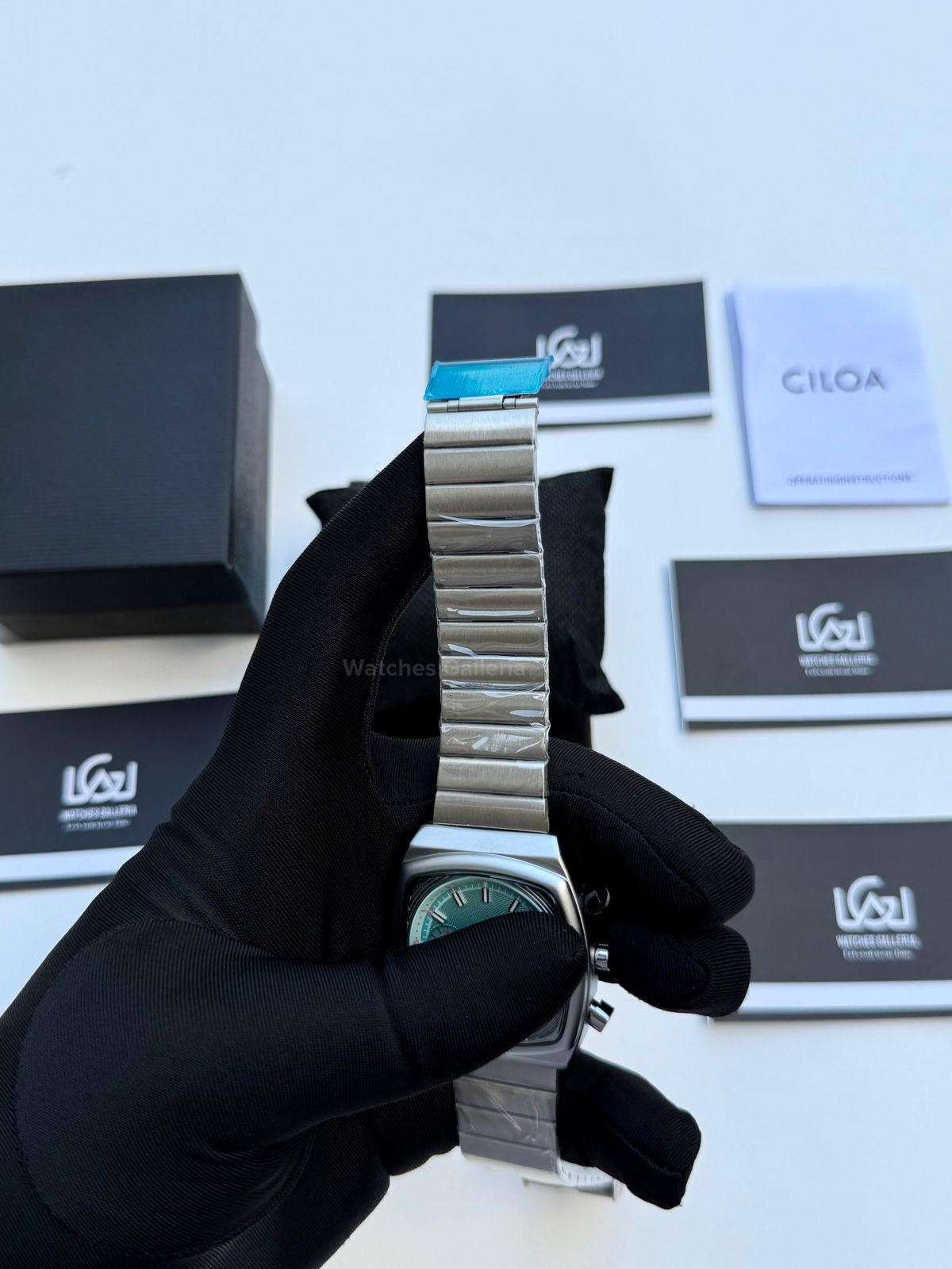 Ciloa Aqua Chronograph Steel Quartz ciloa501 Watches Galleria