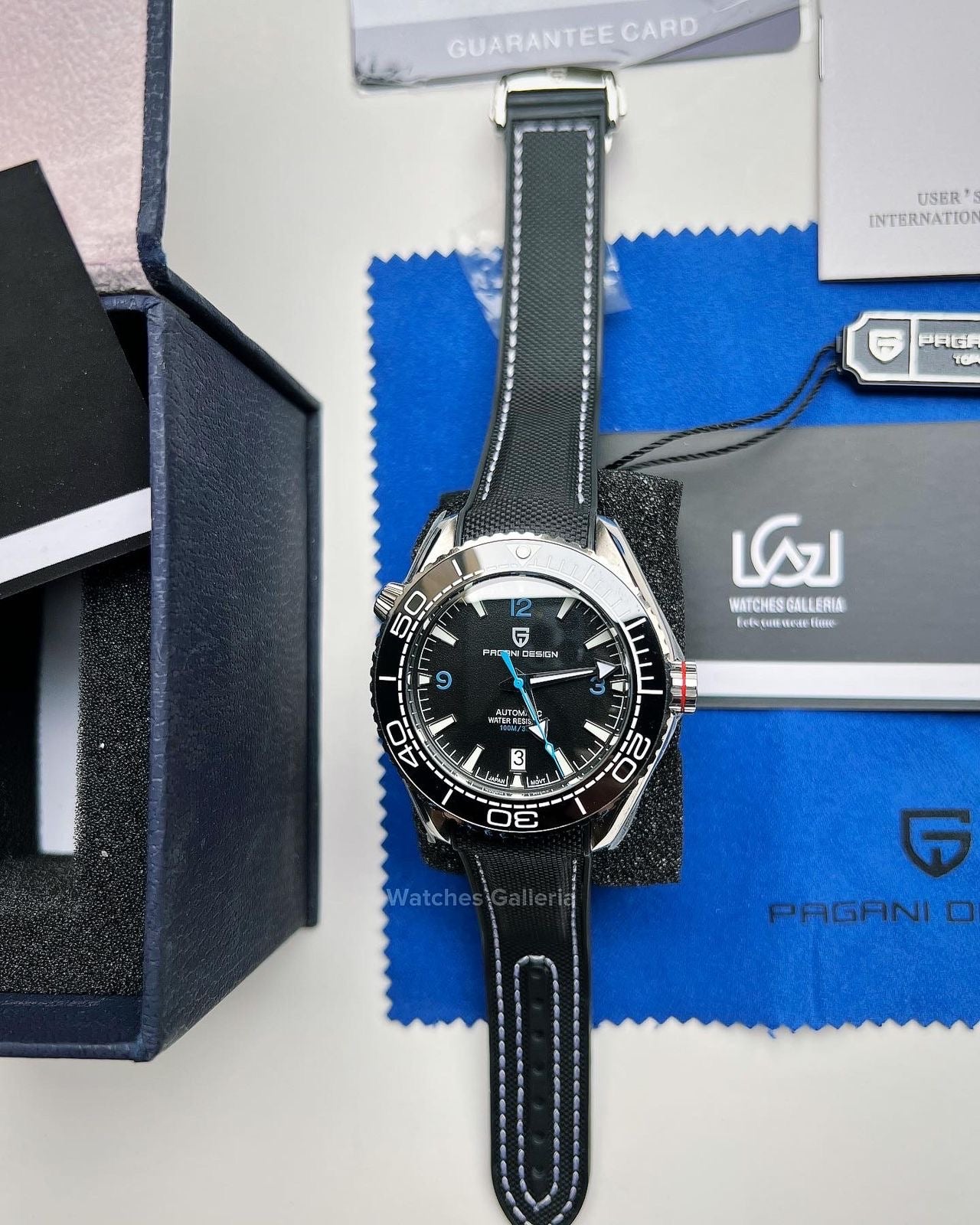 Pagani Design Sea Master Planet Ocean Automatic (Black) PD1679 "DISCONTINUED"