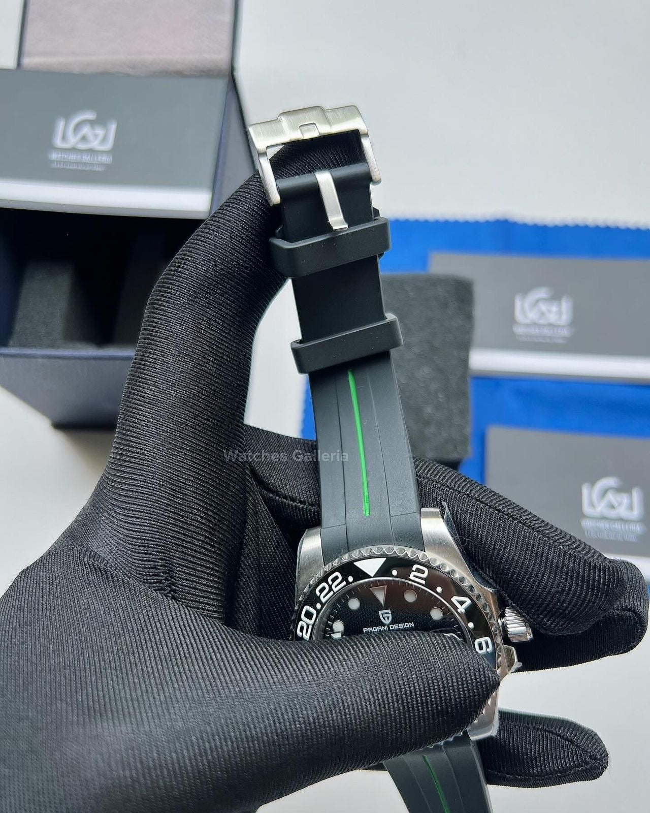 Pagani Design GMT Master Automatic (All Black) PD1662