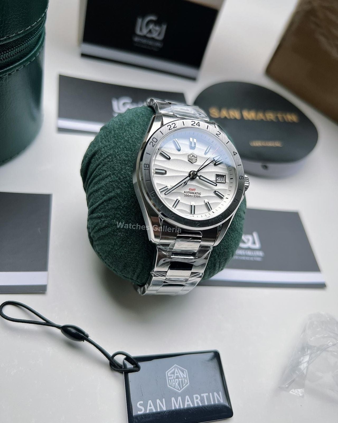 San Martin Desert White Automatic SN0129