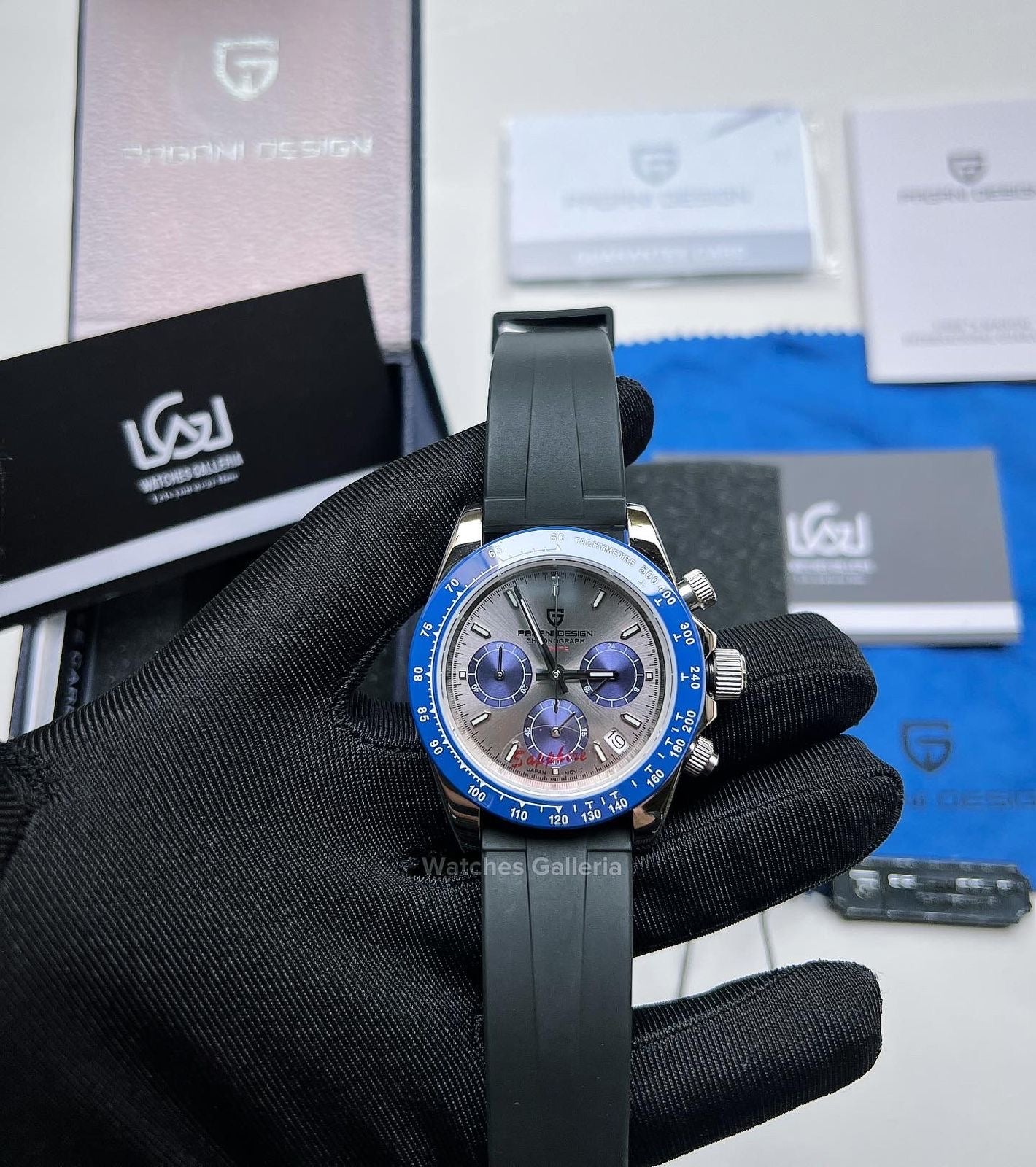 Pagani Design Daytona Quartz (Blue) PD1664