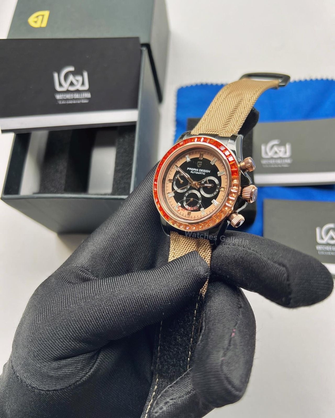 Pagani Design Daytona Rainbow Automatic PD1732 Watches Galleria