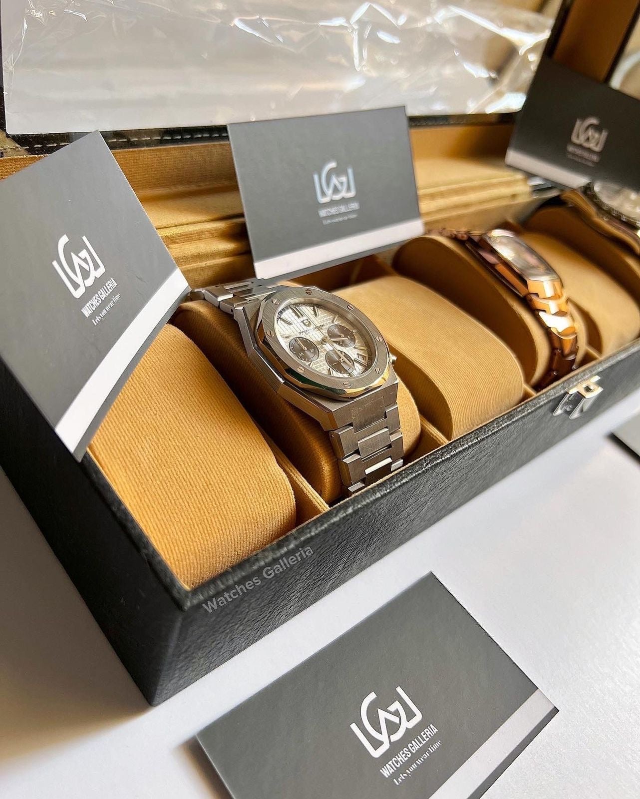 Watch Organizer Box Wooden (6 Slots)