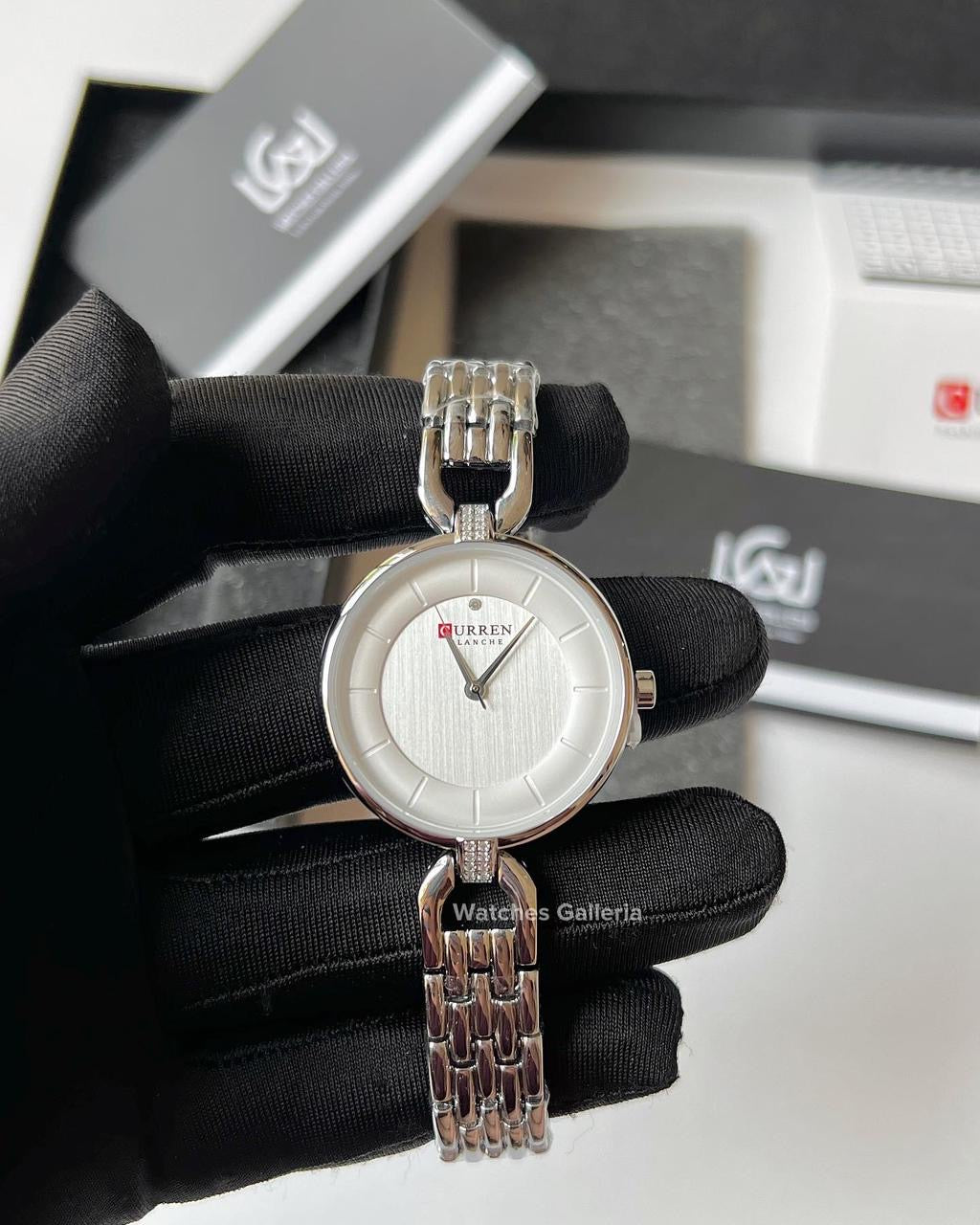 Curren Ladies Watch Quartz (Silver) C9052