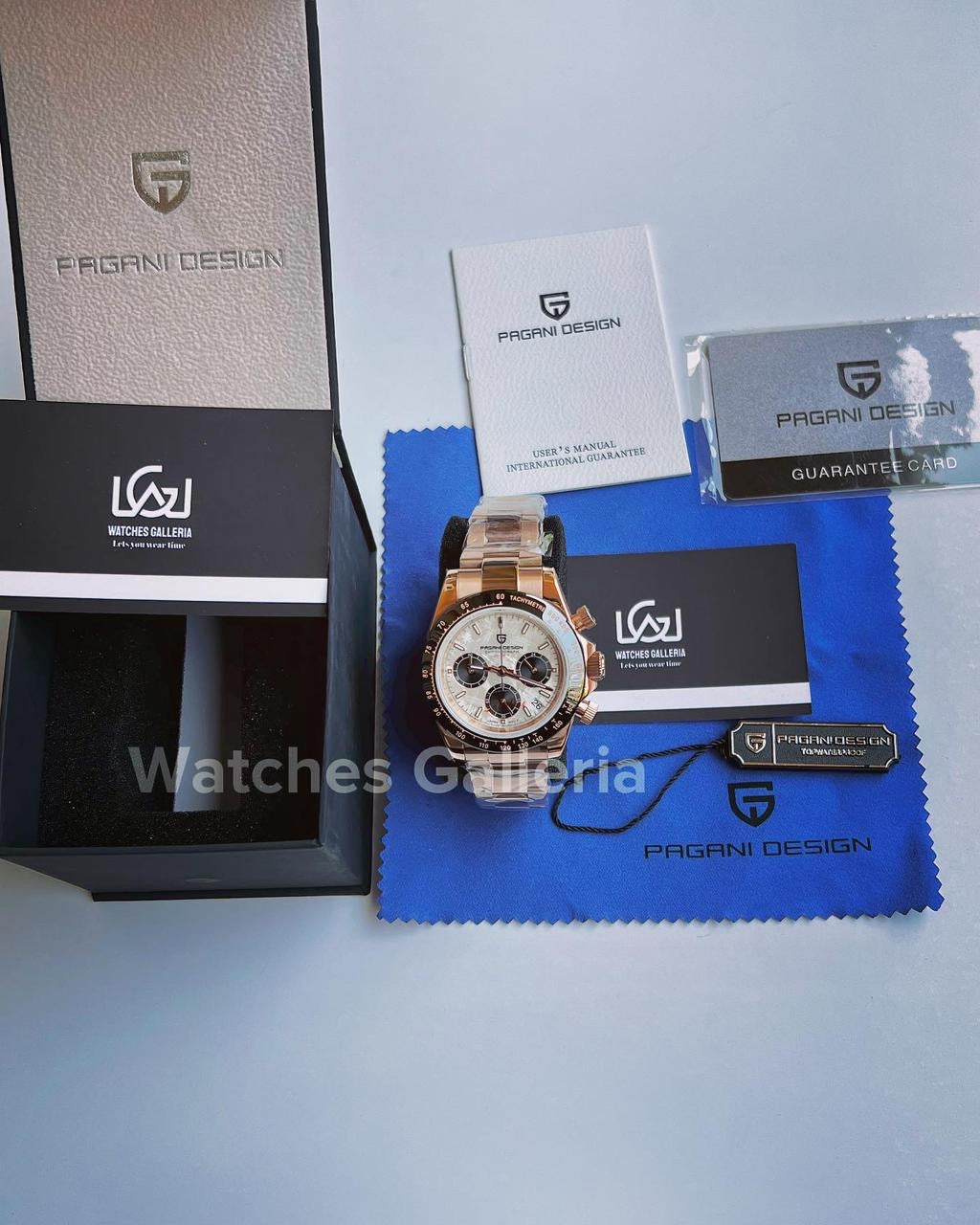 Pagani Design Daytona Quartz (Rose Gold) PD1644