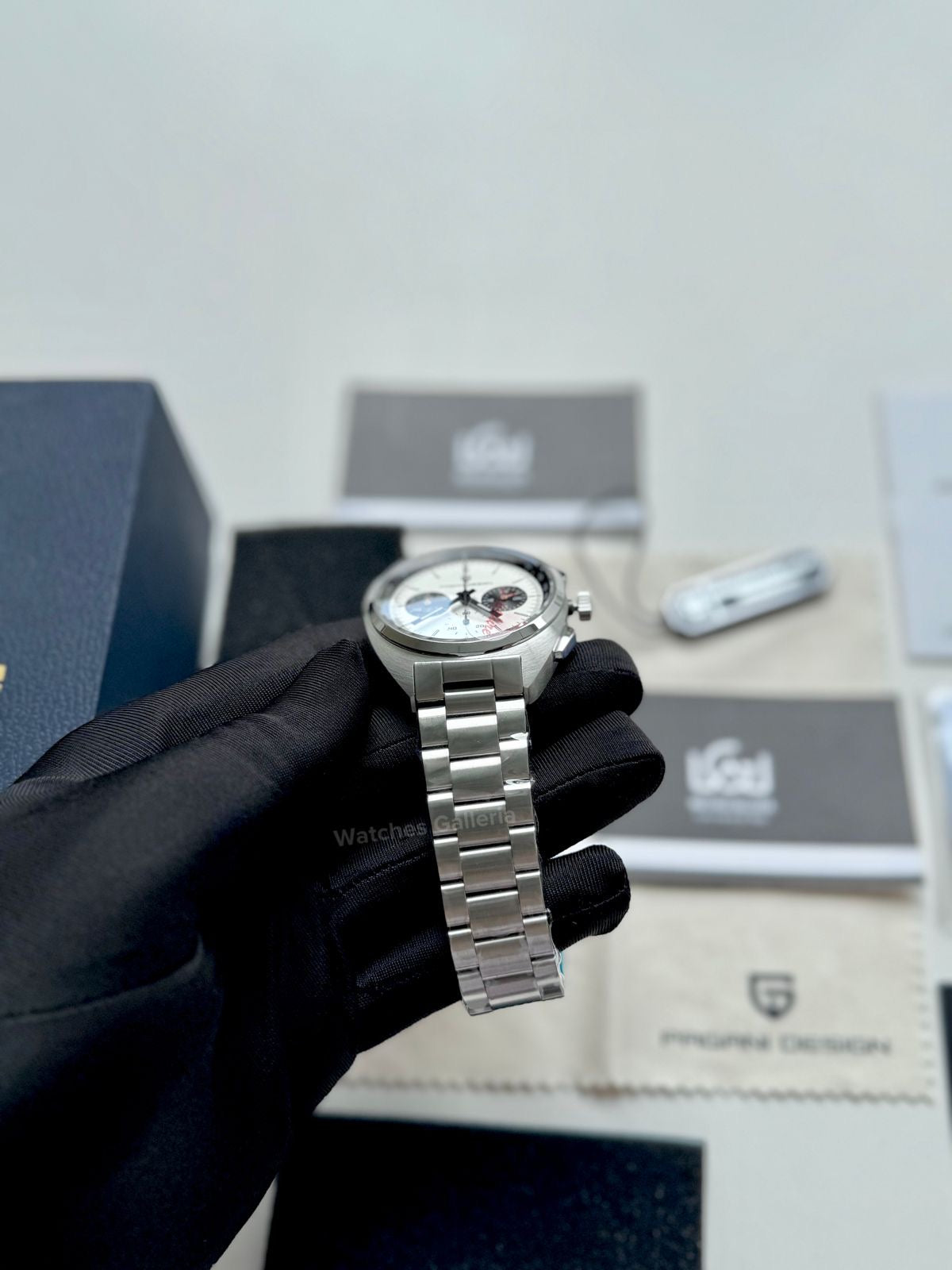 Pagani Design Vintage Chronograph Quartz (White) PD1782 Watches Galleria