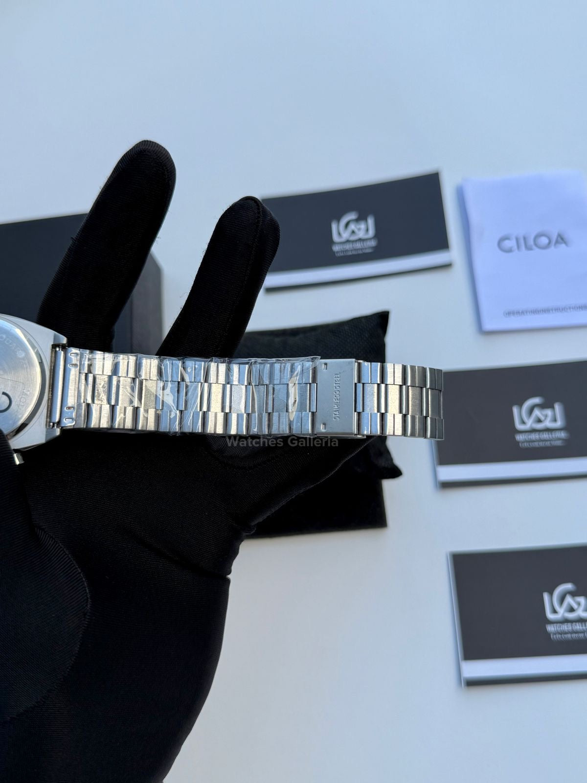Ciloa Retro Dial Chronograph (Black) ciloa501 Watches Galleria