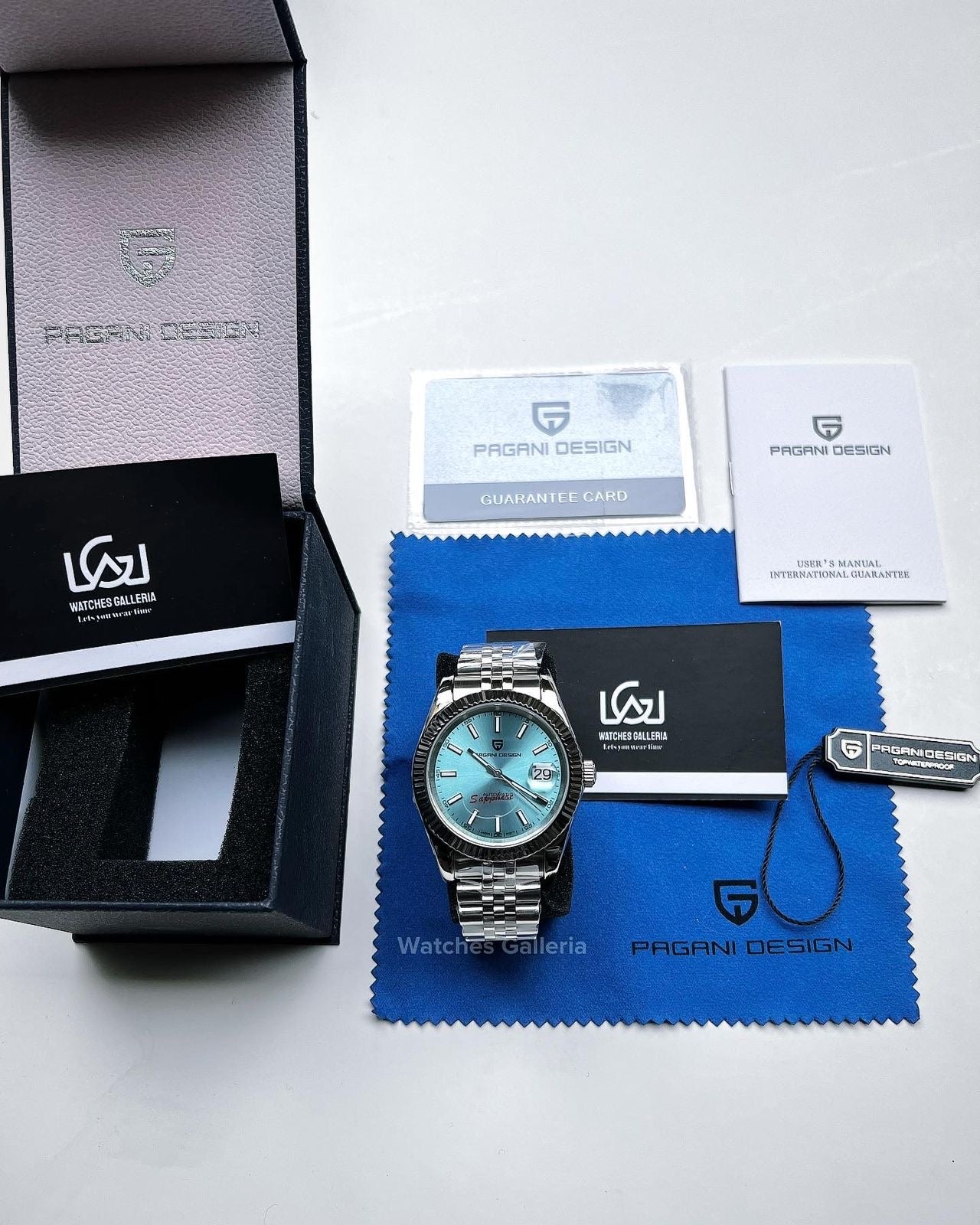 Pagani Design DateJust Automatic (Ice Blue) PD1645