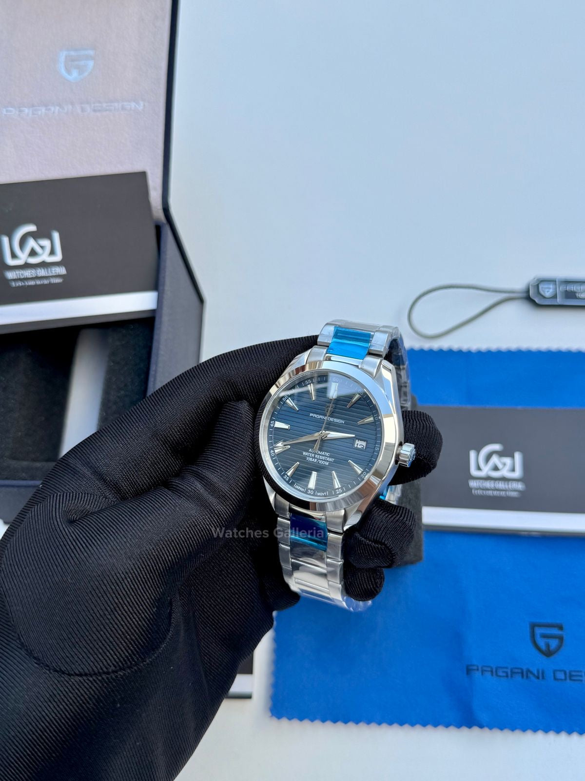 Pagani Design Aqua Terra Automatic (Blue) PD1688 Watches Galleria