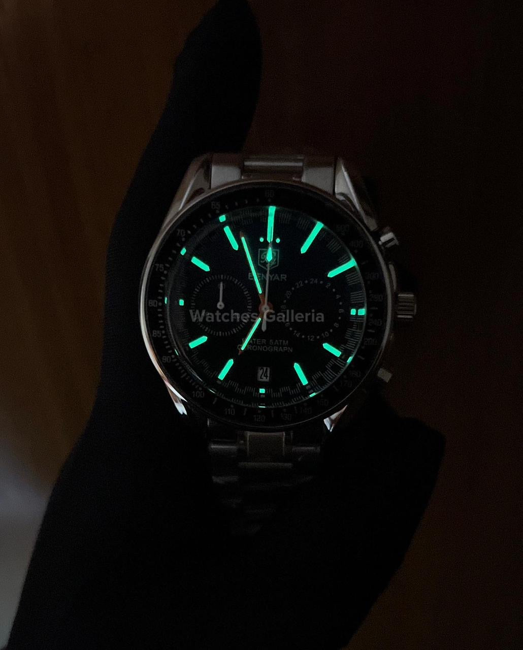 Benyar Black Bay Chronograph Quartz (Blue) BY5194