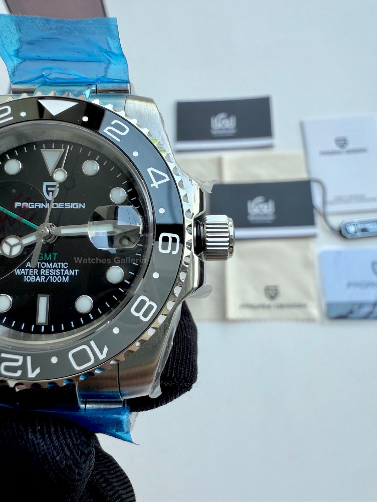 Pagani Design GMT Master II Oyster Bruce Wayne PD1662 Watches Galleria