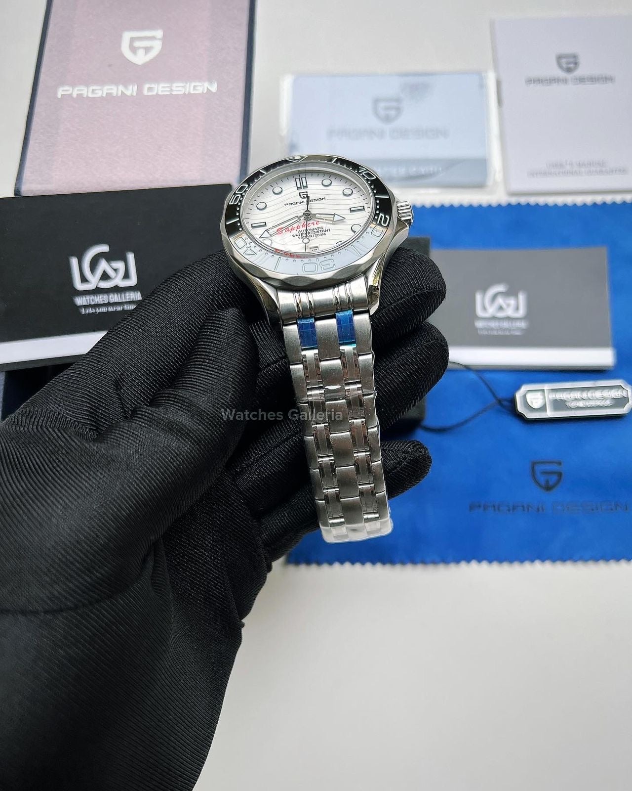 Pagani Design Seamaster Diver Automatic (White) PD1685