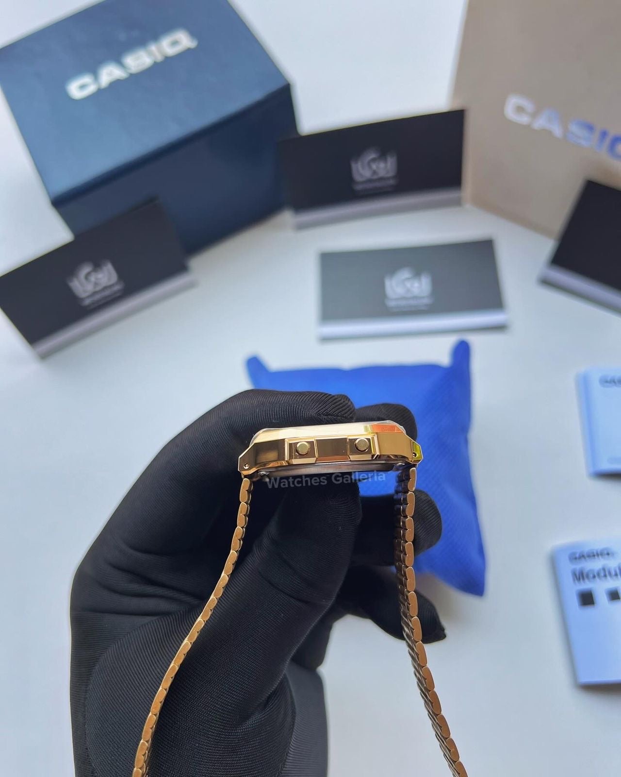 Casio Vintage Digital (Gold) A168WG Watches Galleria