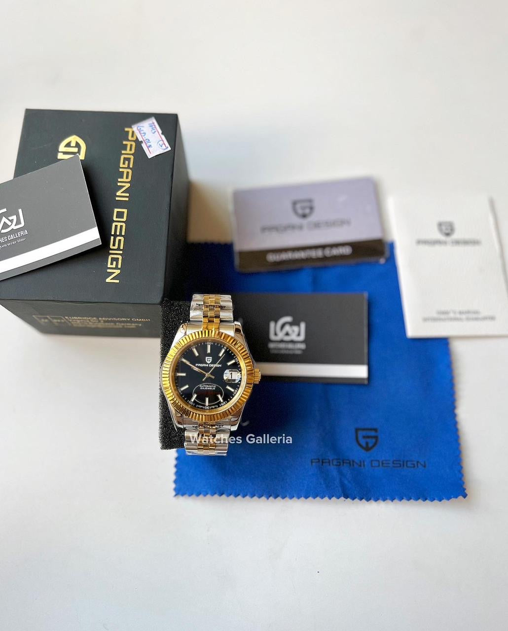 Pagani Design DateJust Automatic (Gold/Black) PD1645